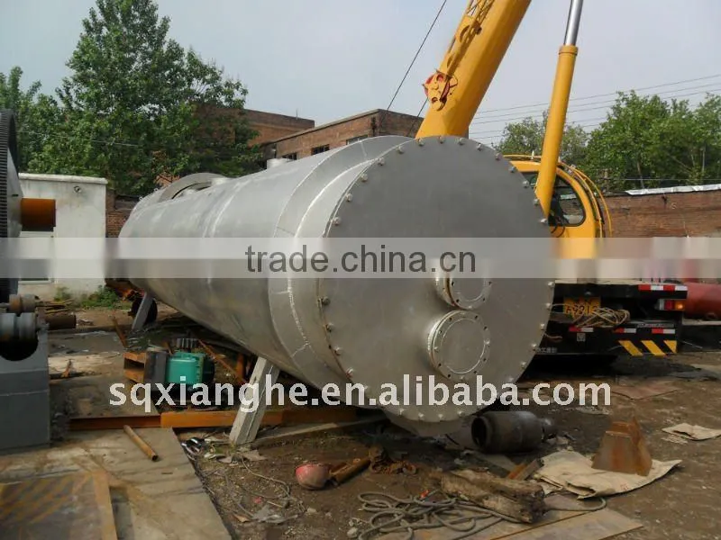 Prolonged life span Pyrolysis tyre plant with good service