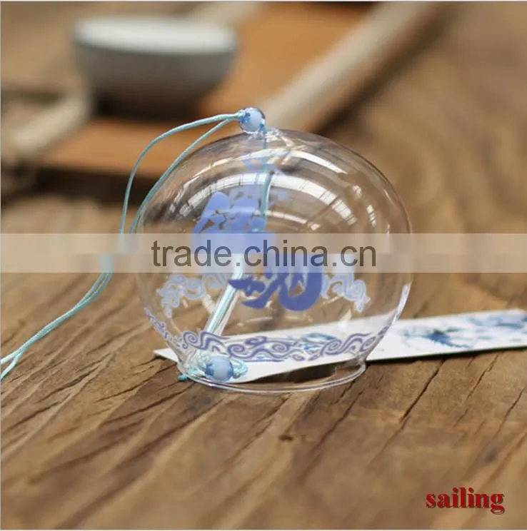 Chinese glass wind chimes/indoor wind chimes/decorative wind chime