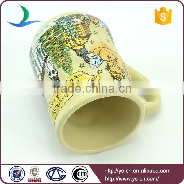YScc0014-01 Wholesale 3d Christmas Ceramic Mug