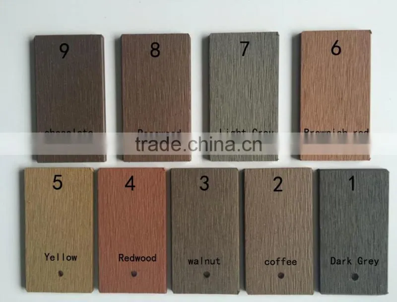 2015 new design outside composite decking