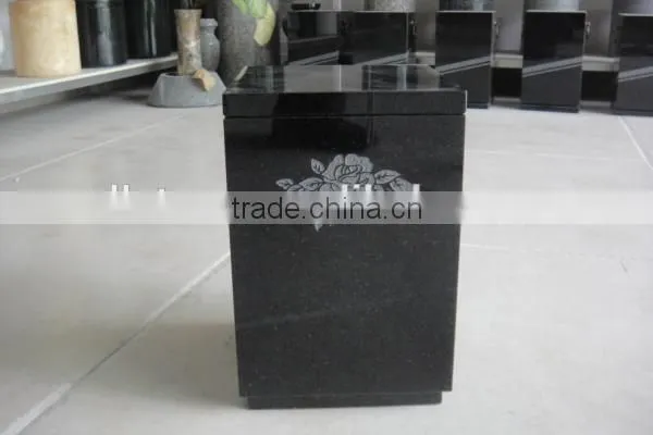China Hot Sell Granite Cemetery Funeral Vase
