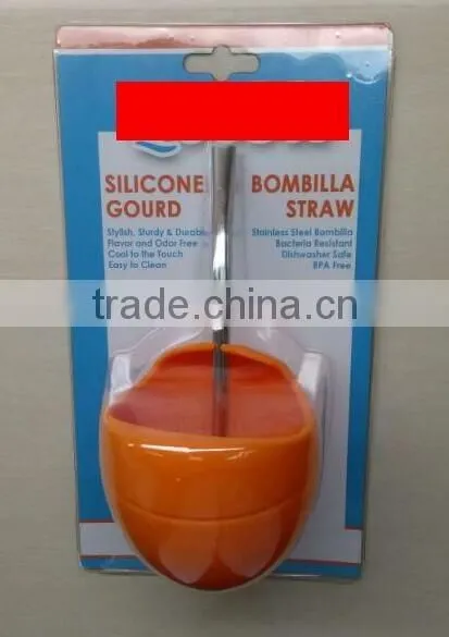 Silicone Yerba Mate Cup,Silicone Yerba Mate Gourd With Bombilla
