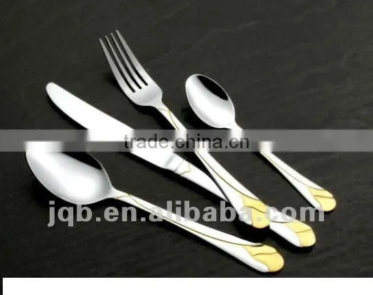 stainless steel dining cutlery set with low price and high quality