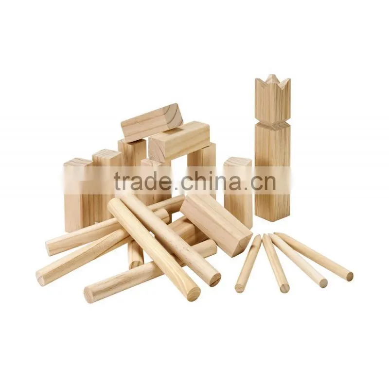 Viking wood-throwing game set of 21 pcs
