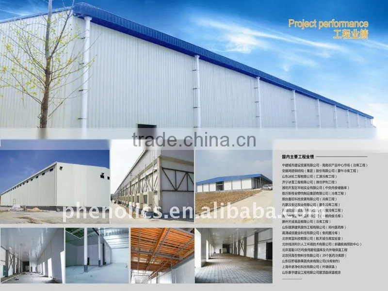50-250mm tk pu sandwich cold room panel manufacturer