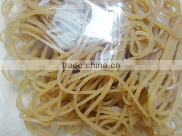 transparent rubber bands of natural rubber band pure color