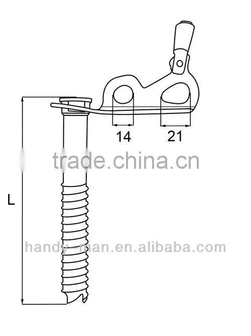 IS-1010-12 Stainless Steel Climbing Classic Technology Ice Revolve Screw