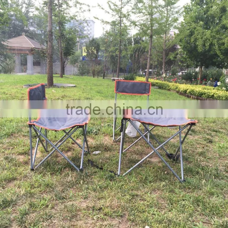 Personalized outdoor folding camping chairs with cup holders lightweight