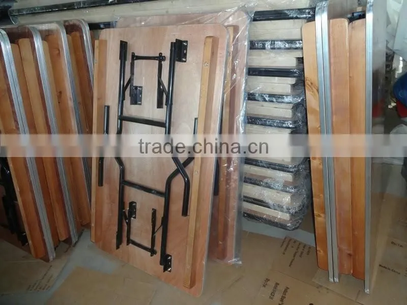 Used Plywood Banquet Folding Tables For Sale