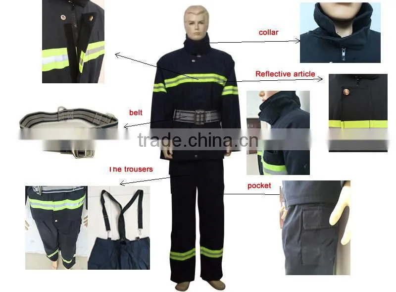 2014 New Product fire retardant cotton coverall