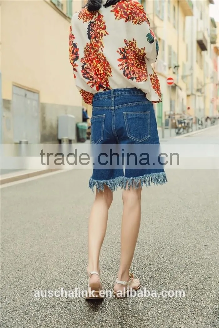 summer fashion design outdoor girls jean half pants china alibaba