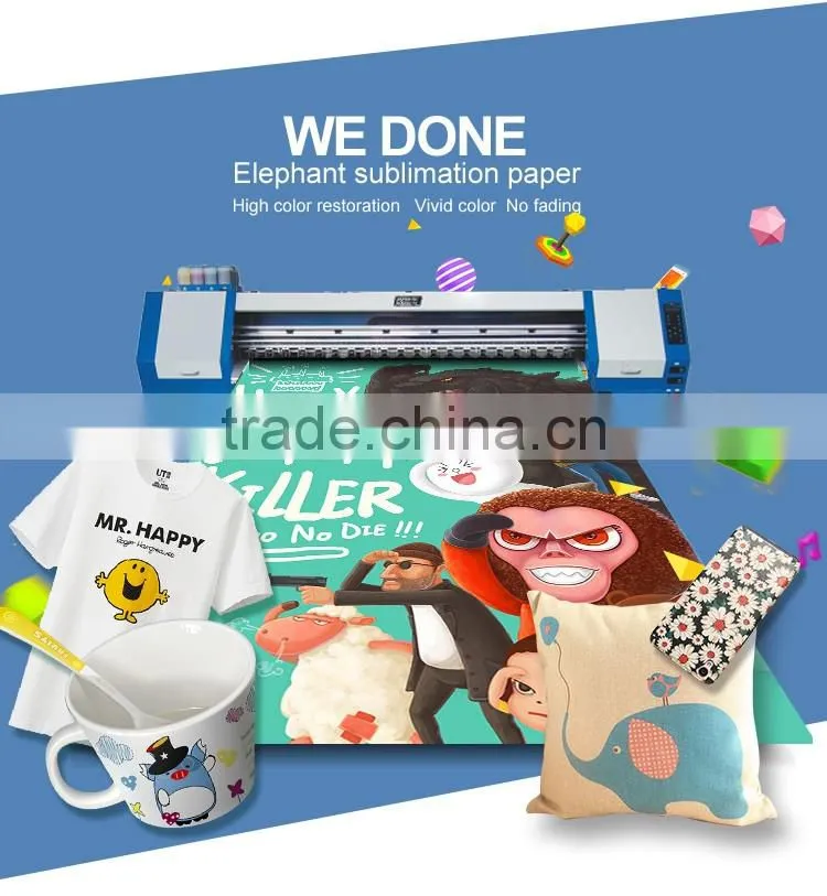 high transfer rate sublimation transfer tacky paper