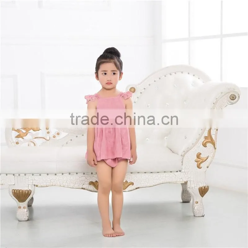 2017 New style baby romper set lace baby clothes bulk wholesale kids clothing