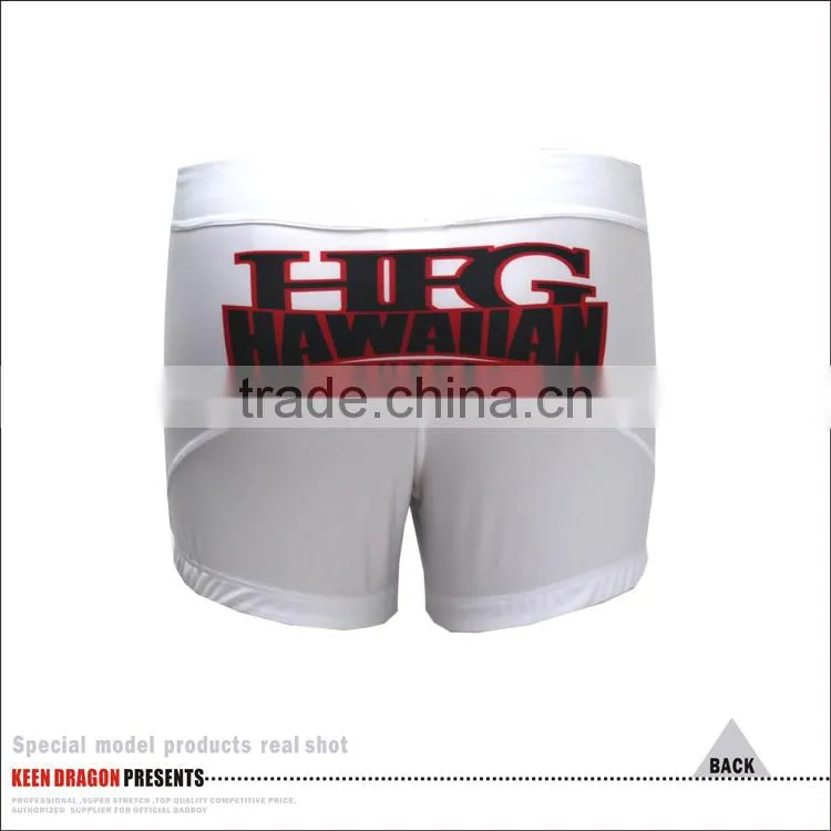 Men's Cheap Sportswear Polyester/spandex Printed Boxer Shorts