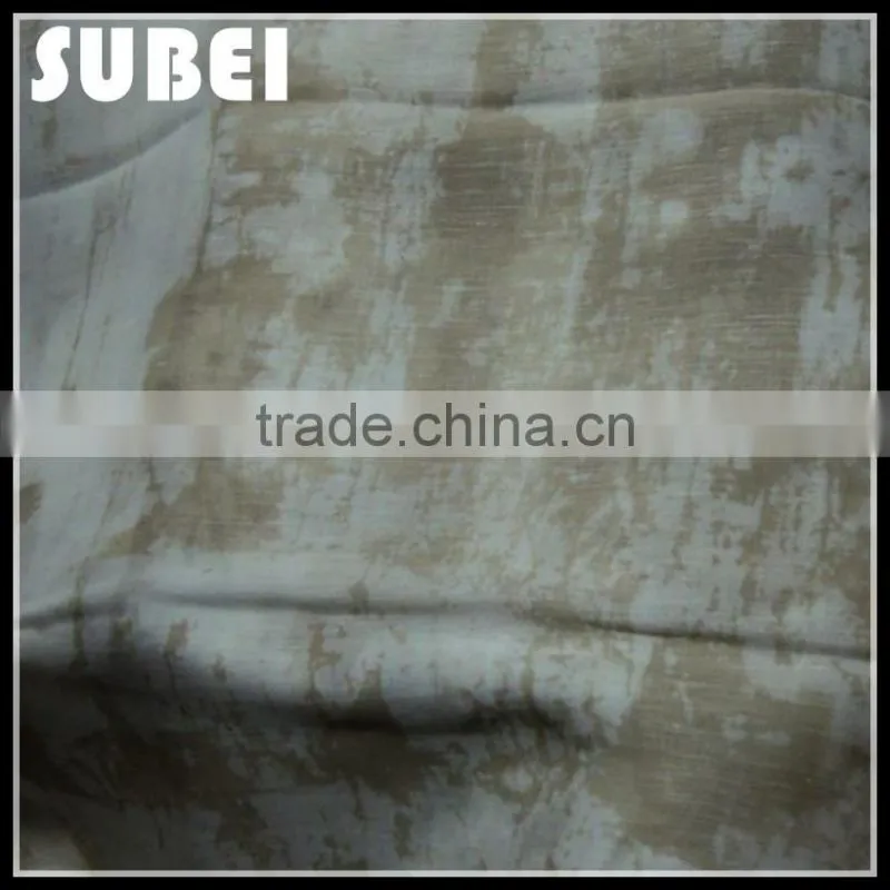 14.5MM Hot sell women summer printed silk georgette fabric,cool linen ladies summer dress fabric