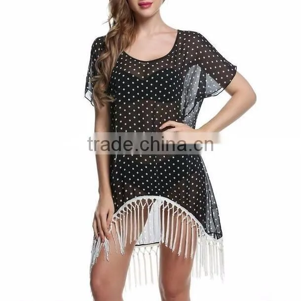Latest Lady 2016 Fashion and Sexy Beach Wear Swimsuit Bikini Cover Up