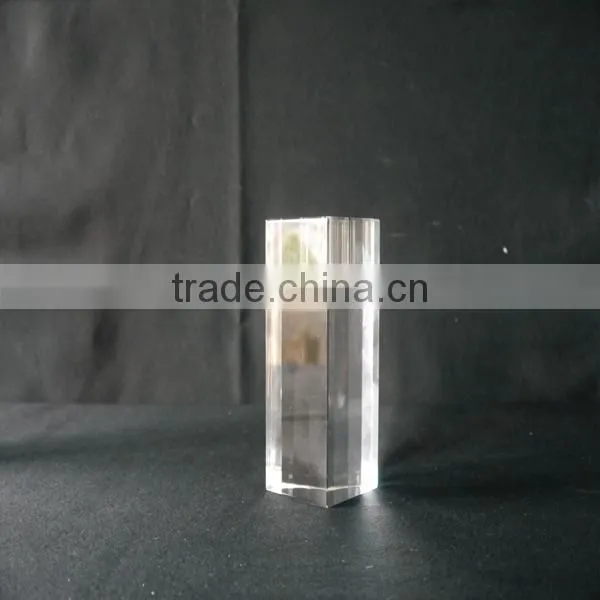 Hot Sale !!! Upscale crystal cube candle holder for tea light candle holder Centerpieces JKC-0003