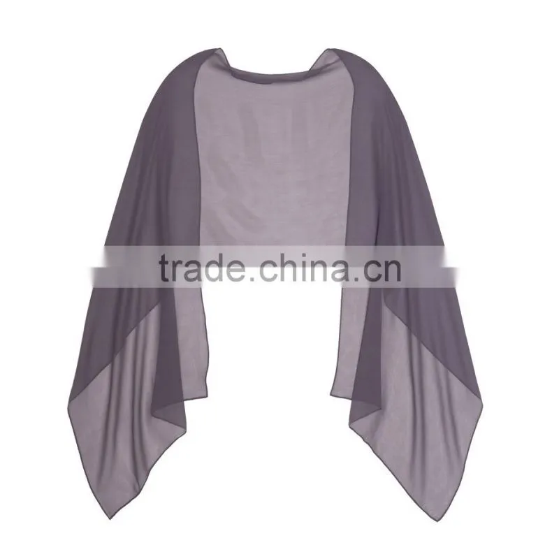 Wholesale Ladies Satin Silk & Chiffon Shawle