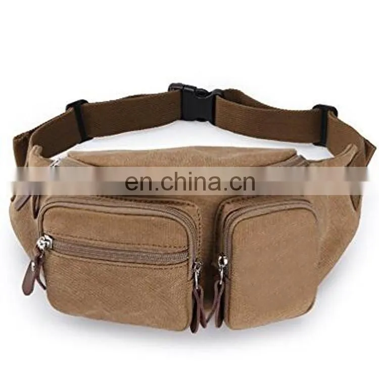 Canvas Belt Bag Waist Pack Running sling backpack crossbody bag fanny packs
