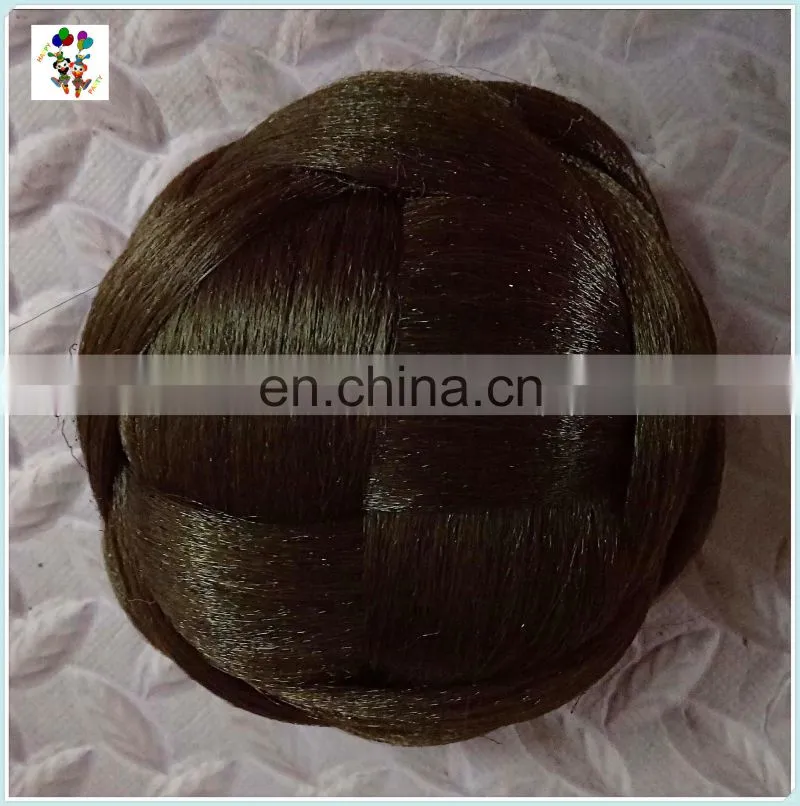 Fashion Women Dome Bun Comb Clip Synthetic Hairpieces HPC-0140