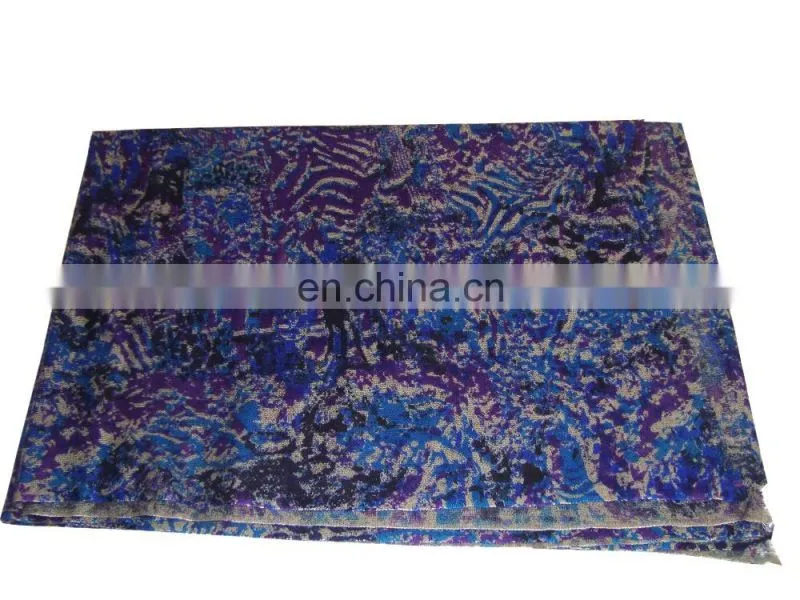Latest Design Women Fashionable Long Cheap Shawls voile Printed Pashmina