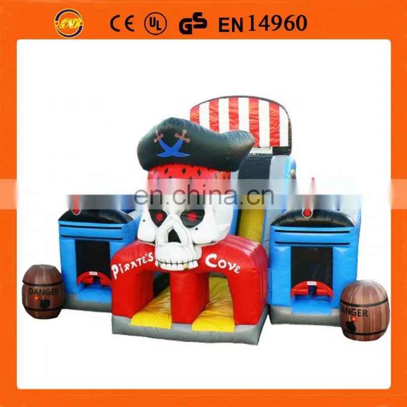 2014 New Pirate Cove Inflatable Obstacle Course For Booking