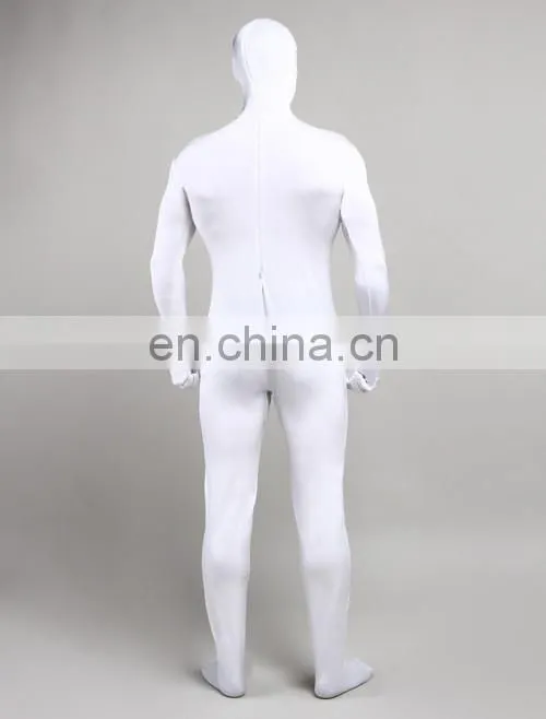 Unisex Adult White Morph Suits Duck Chicken Print Cosplay Party Costume