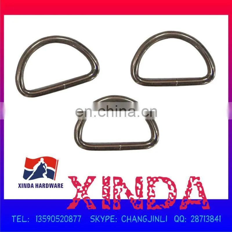 41x27mm Promotional D-ring Buckle, Made of Alloy, Customized Designs and OEM Orders are Welcome