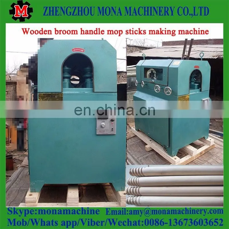Best Price High Quality Industrial wooden broom handle mop sticks making machine/maker for sale