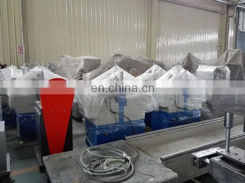 UPVC door window making machine/SYJW-1800 Glazing Bead Saw for PVC Profile/Window processing machine