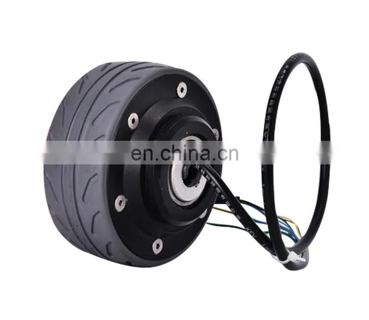 high quality 4" 4inch waterproof hub motor wheel