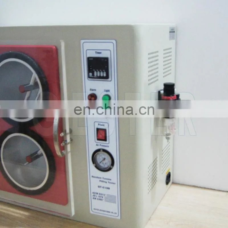 ASTM D3512 Pilling Testing, Textile Fuzzing And Pilling Test Machine/Tester