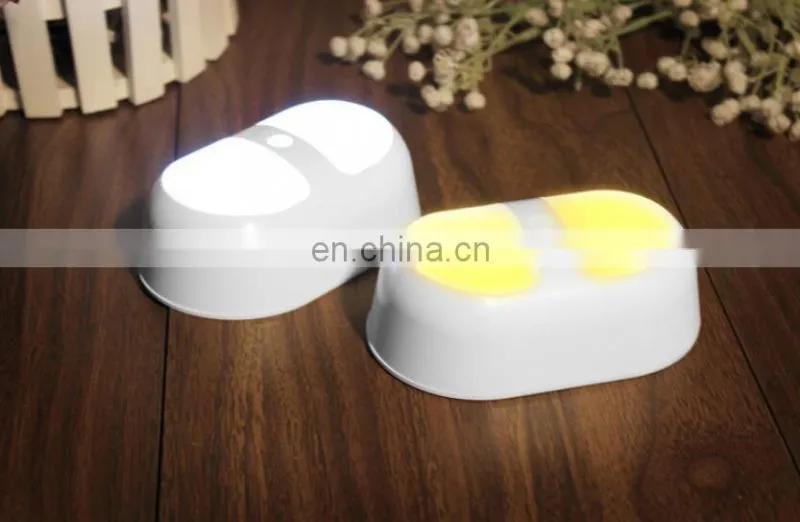 hot sale stylish removable sticker motion sensor led canopy cabinet light