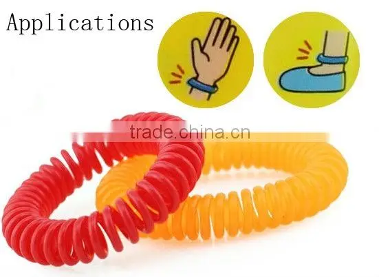 2016 Hot Pest Control Silicone Anti-Mosquito Repellent Bracelet For Summer