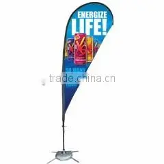 Good quality outdoor advertising flag,beach flag on sell