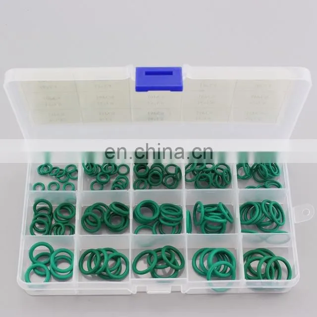 Accept Custom Rubber Silicone O Ring Set NBR FKM FFKM EPDM HNBR Kit Orings VMQ Buna Nitrile FPM Oring Box with High Quality