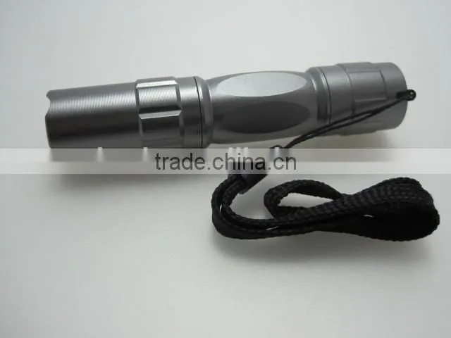 1 led portable mini flashlight straw hat aluminum led torchlight