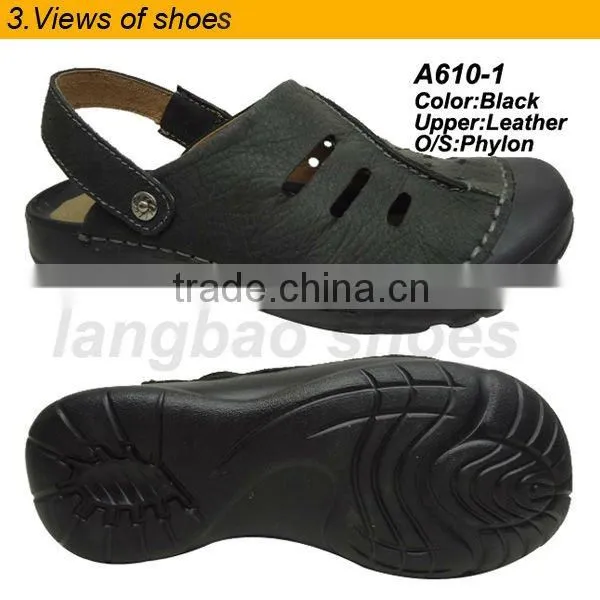 Genuine Leather Handmade Sandals For Mens Hot Sale