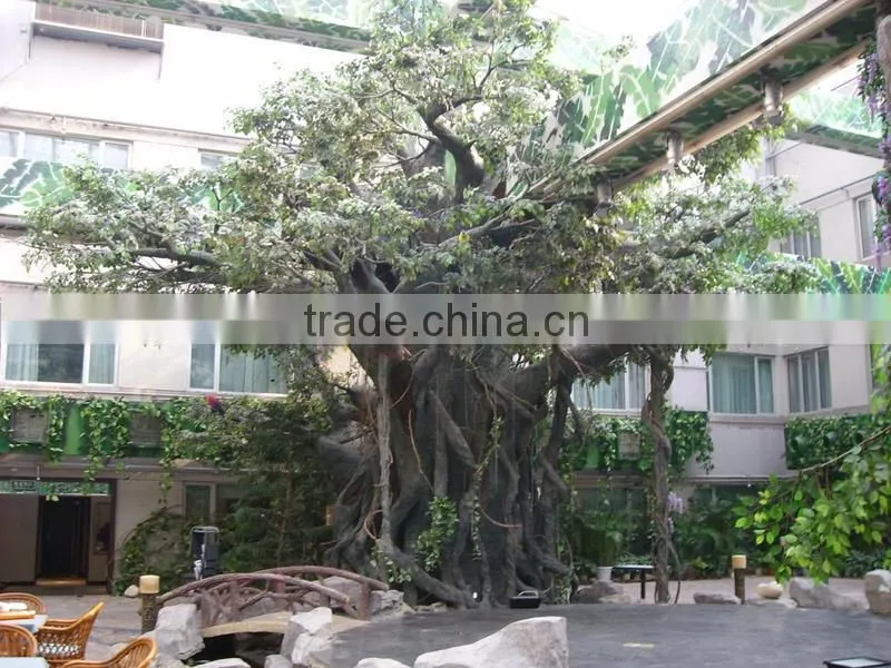 newest high quality best decorative artificial banyan tree,fake ficus tree on sale