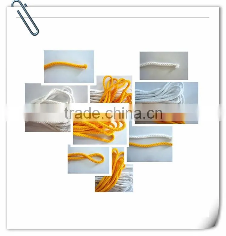 manufacture supply wholesale 100% cotton braided cotton cord