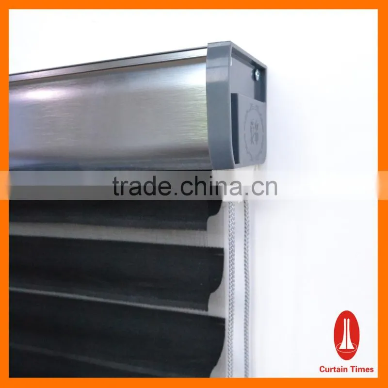 Colorful shangri-la sheer roller blinds/manual operate shangri-la blinds