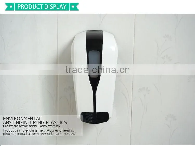 Colorful plastic hand wash liquid dispenser 500ml refill shower head shampoo soap dispenser YK2560