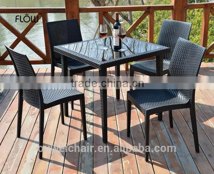 poly rattan chair outdoor furniture