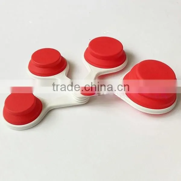 100% FDA free Kitchen silicone measuring cup spoon set