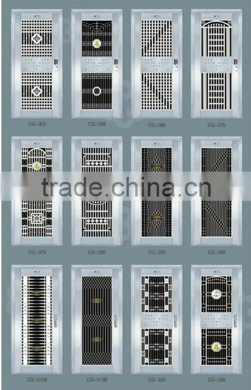 stainless steel door design