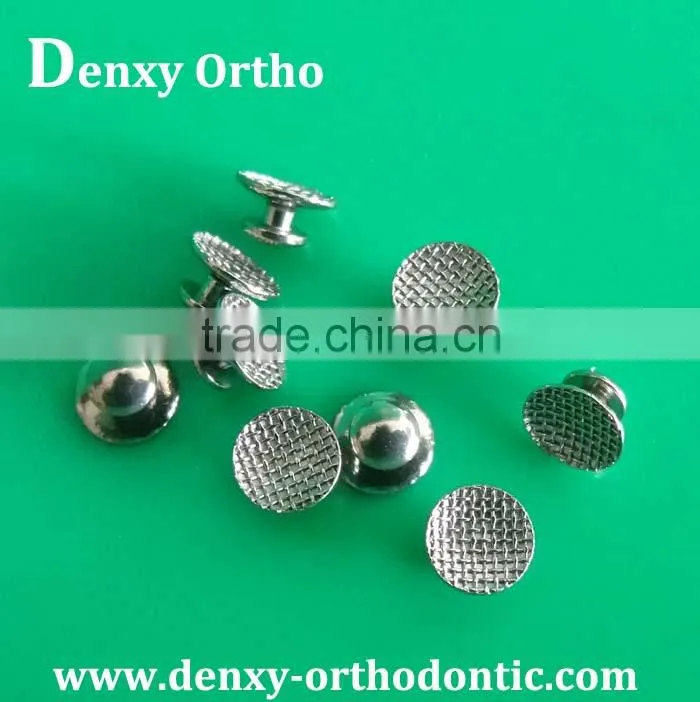Denxy ortho mesh base lingual button orthodontic button chain