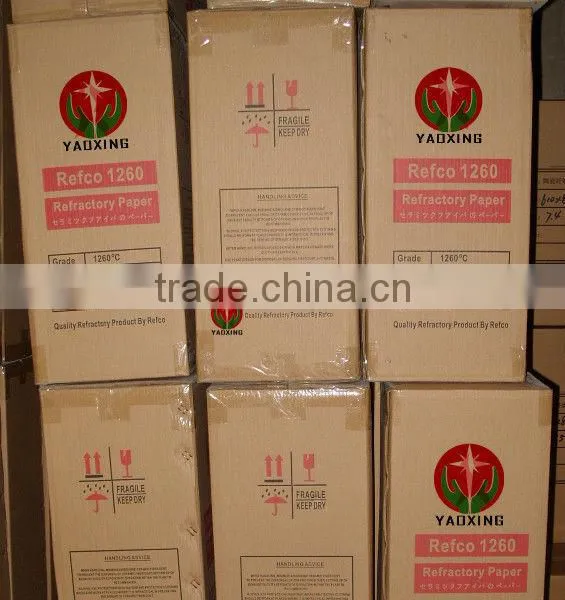 ceramic fire paper fireproof paper ceramic wool paper