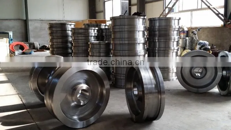 Manufacturer single ladle car wheel forging wheels