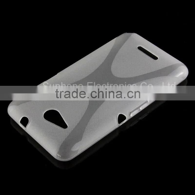 X line design tpu casing for Xperia E4g E2003 E2006 E2053 E2043