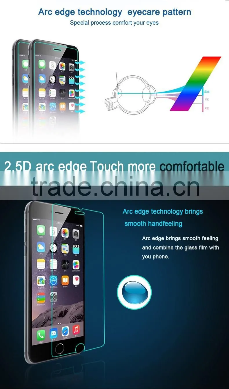 Explosion proof coating 4.0inch screen protector Wholesale tempered glass screen protector for vodafone smart prime 6